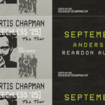 Poster for Steven Curtis Chapman's upcoming concert at Anderson University