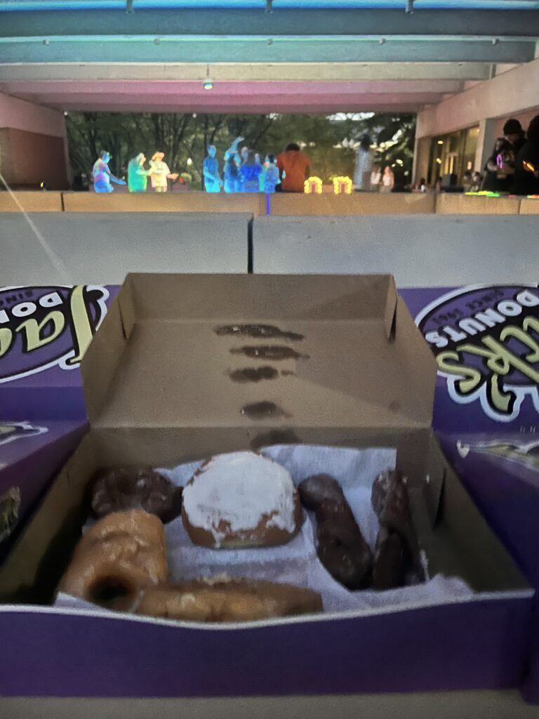 Donuts in a box